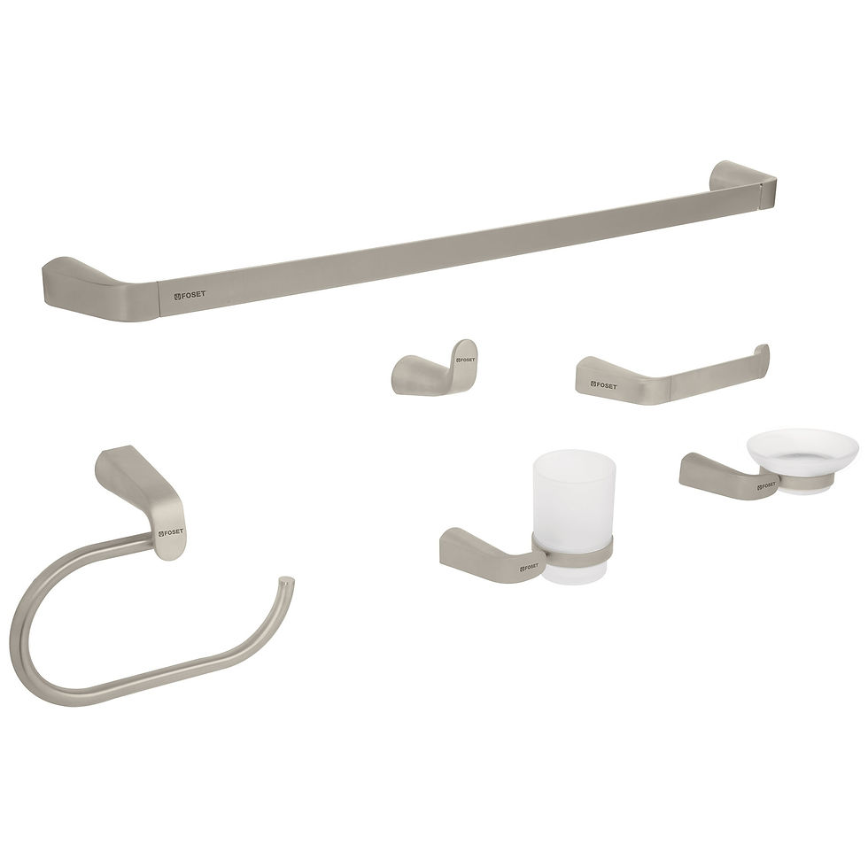 Juego de 6 accesorios para baño MOD 45226