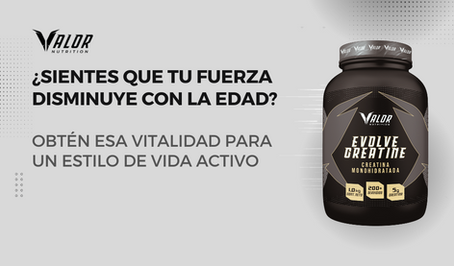 "Eleva tu Poder con EVOLVE Creatine"