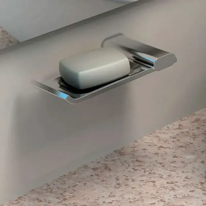 Miniatura: Jabonera Premier, acabado Satinado 15108-S