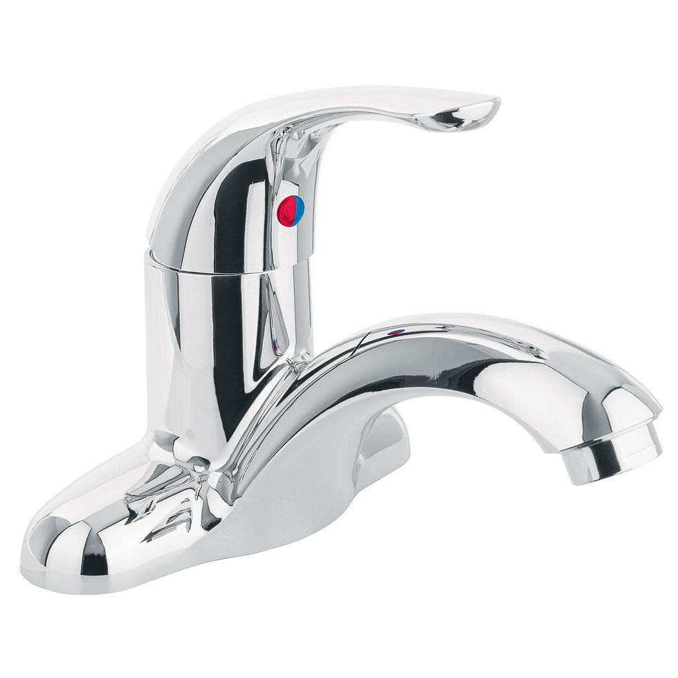 Monomando plástico para lavabo nariz curva MOD. 49765