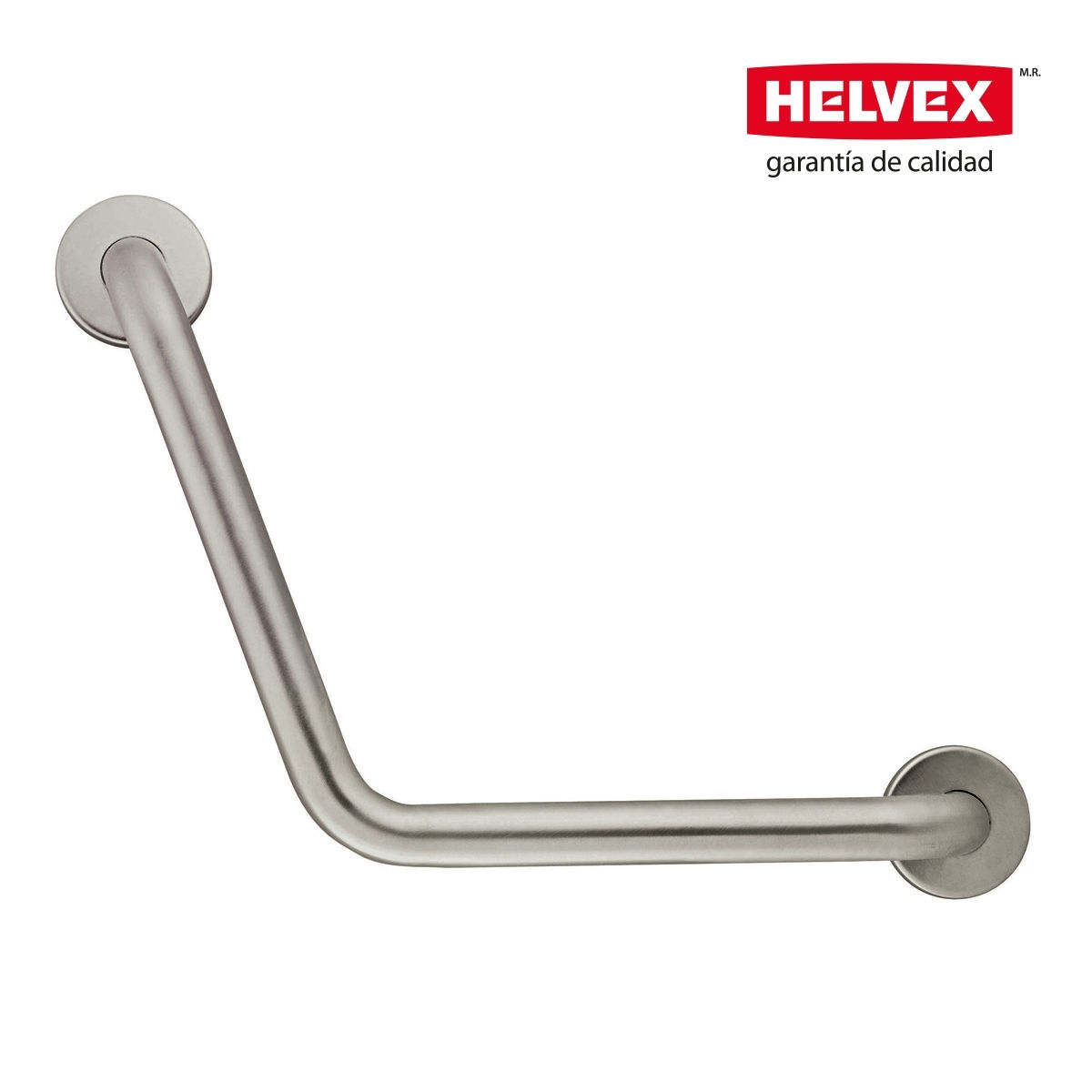 BARRA ANGULAR BOOMERANG 305 mm X 305 mm Acero Inoxidable MOD. B-066-S