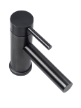 Monomando corto para lavabo INOX negro MOD. 9033INOX.2