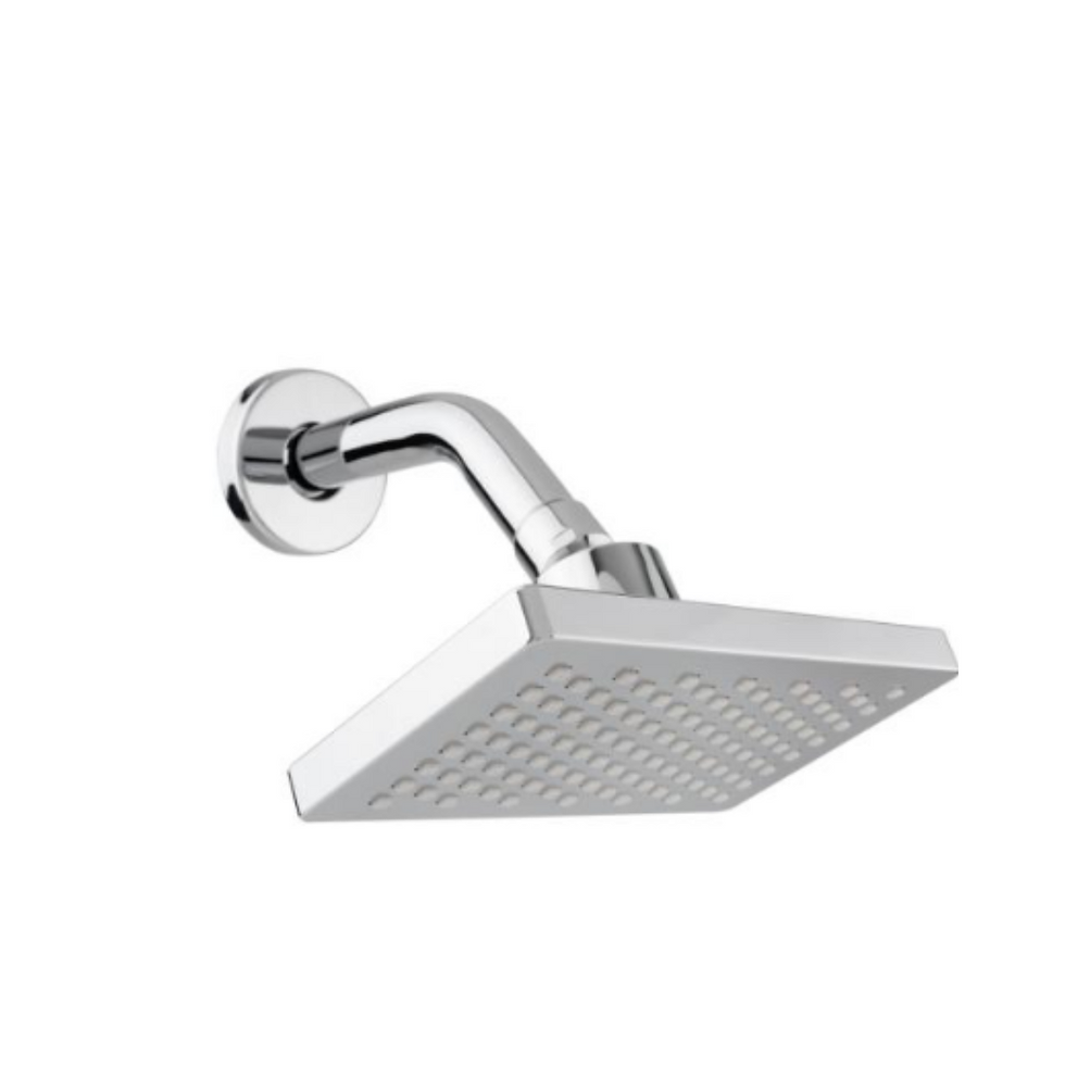 Regadera rectangular con brazo y chapeton MOD. 3020B