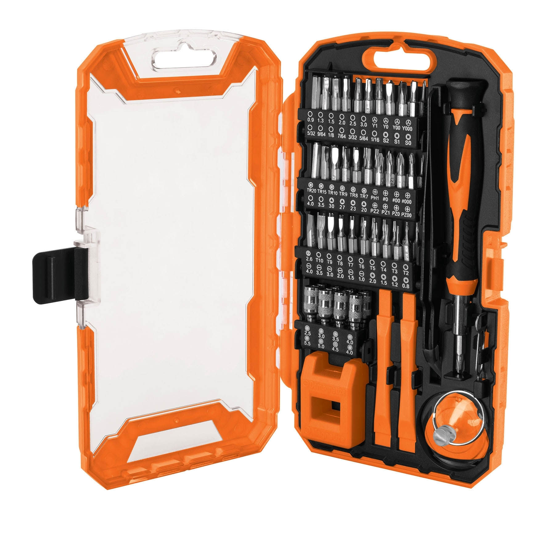 Juego para reparación de electrónica, 77 piezas. 100373