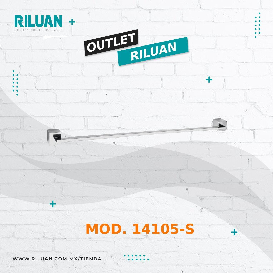 Toallero Largo Kubica Satín 14105-S