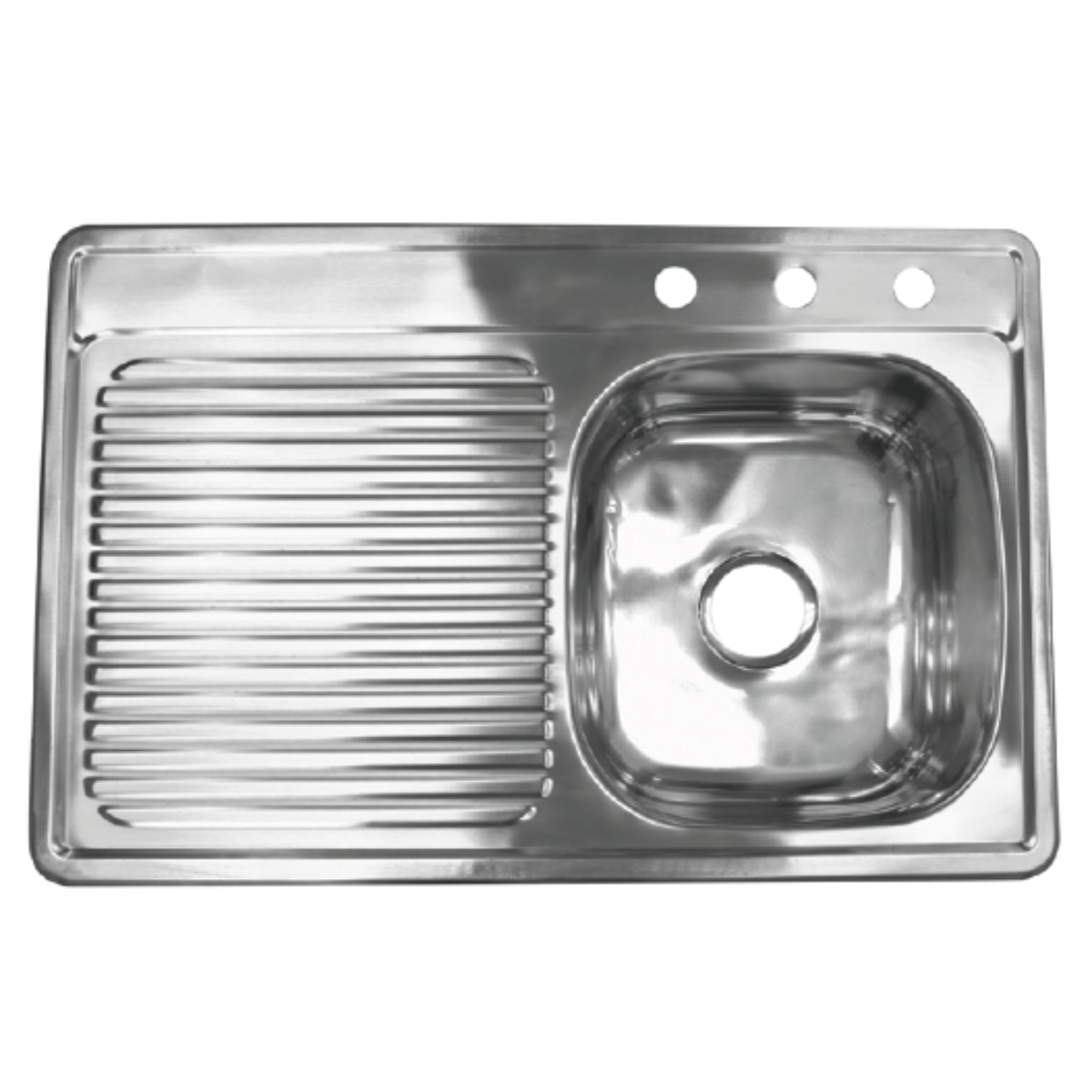 Tarja de empotrar satín 10132