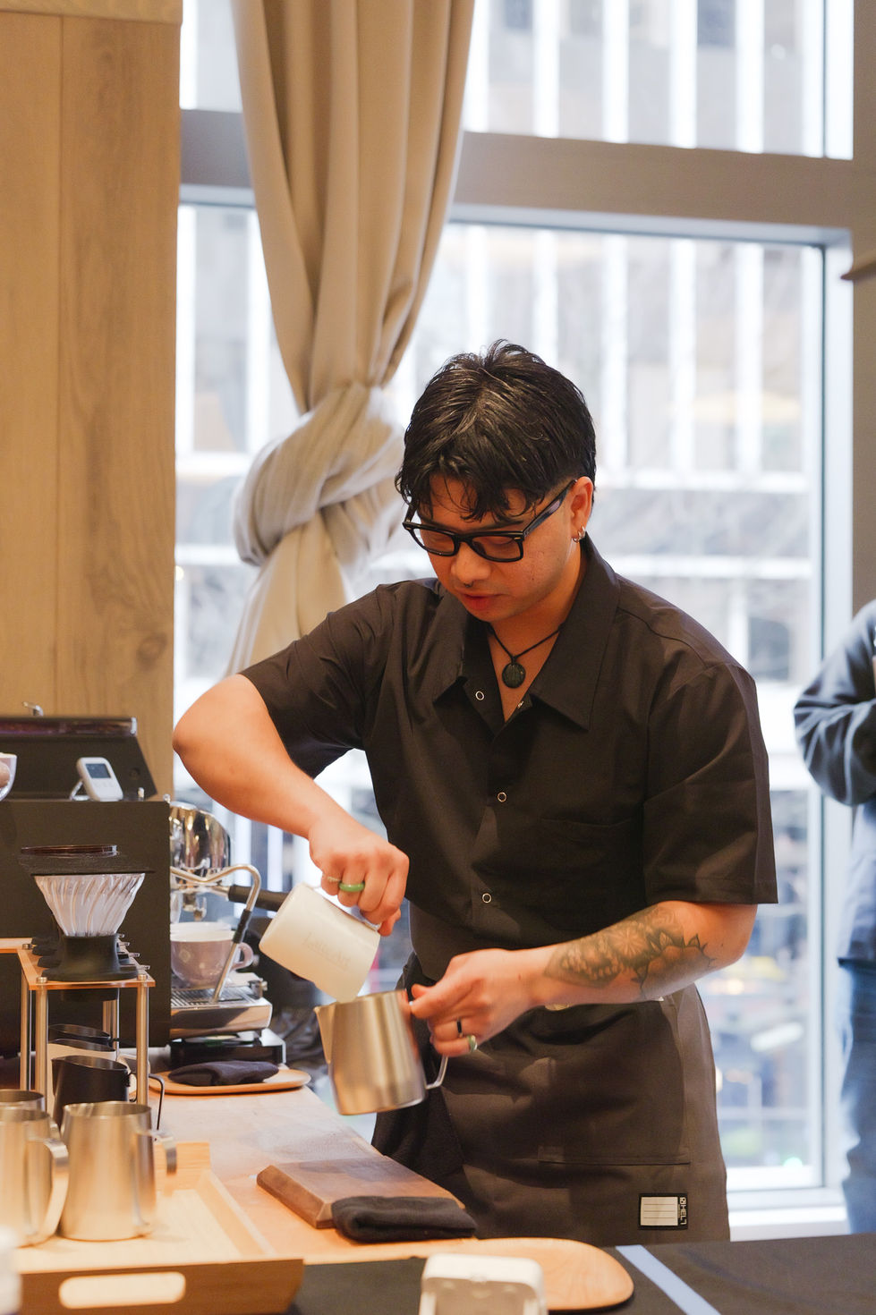 event photographer and social media manager specializing in covering trade shows and seminars from Kitsap County / Great Seattle Area captures a coffee competition in Seattle