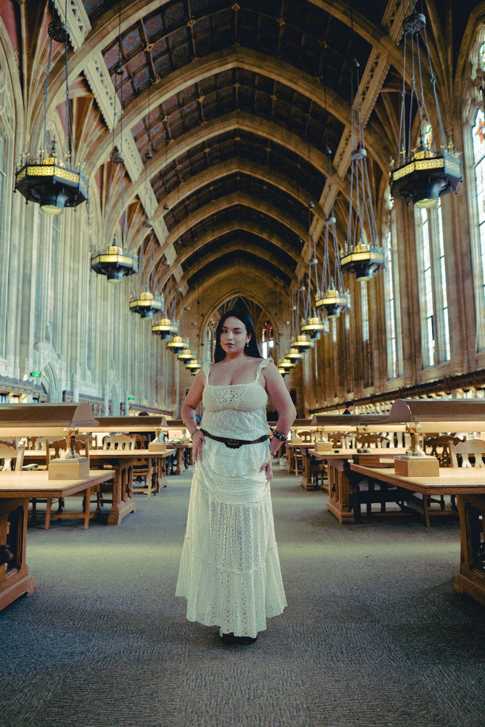 Laced Library, editorial creative photoshoot concept
