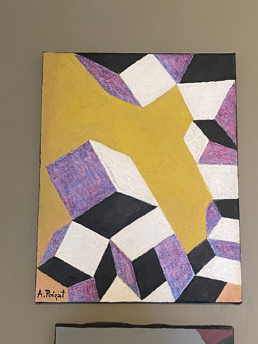 Peinture géométrique, Albert Poizat