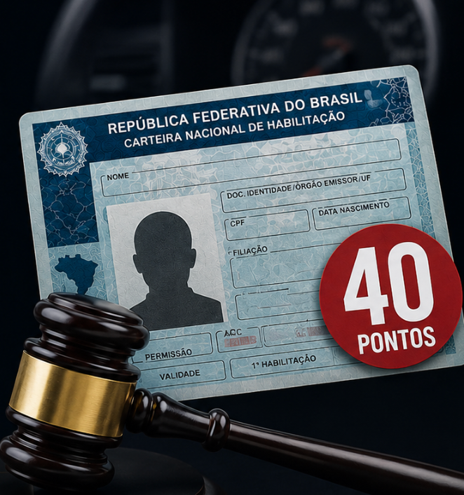 Quantos Pontos Suspendem a CNH?