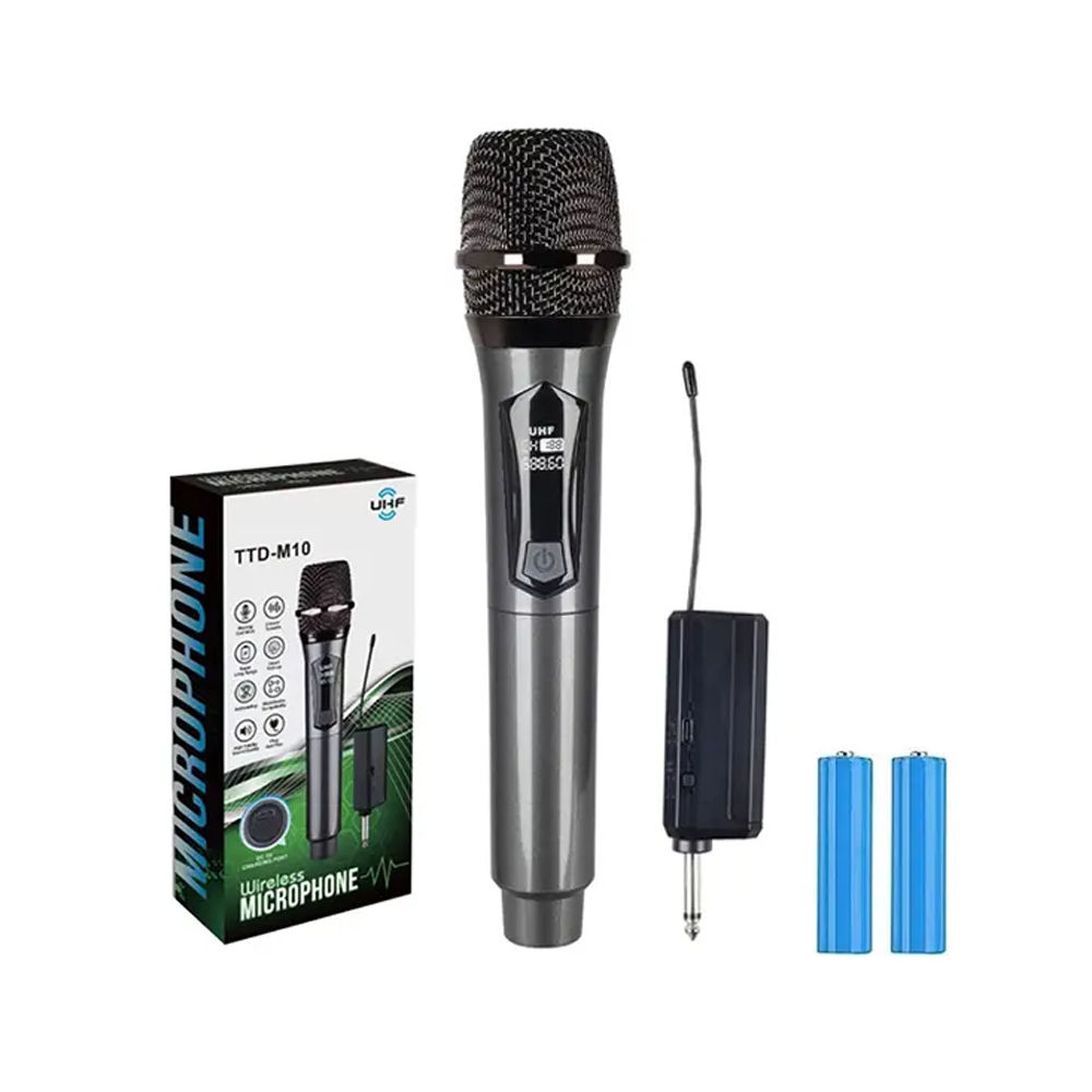 Micrófono Inalámbrico Recargable TTD-M10 UHF
