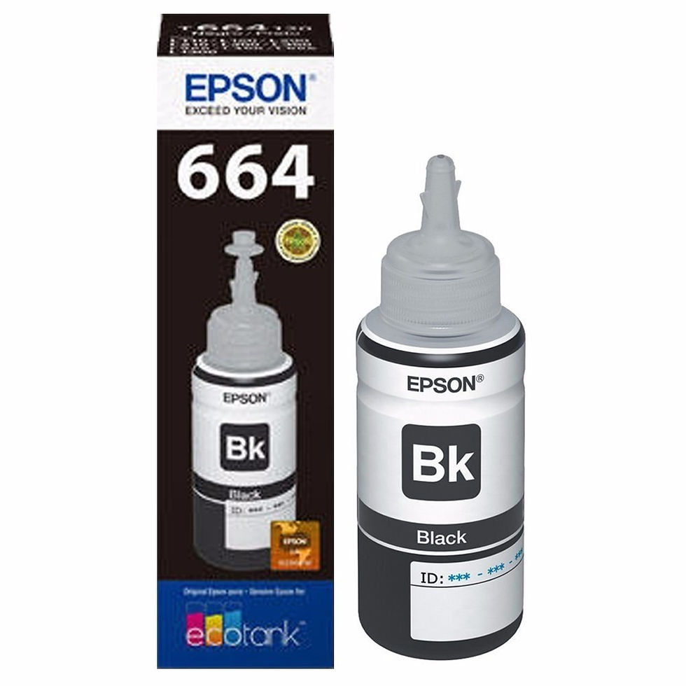 Botella de Tinta Epson 664 Negra