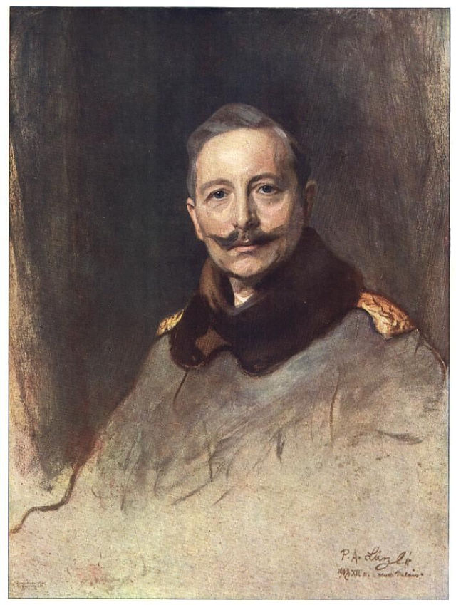 Wilhelm II By Philip de László, oil on canvas, 1908
