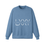 Thumbnail: Ocean Breeze Side-Slit Cotton Sweatshirt