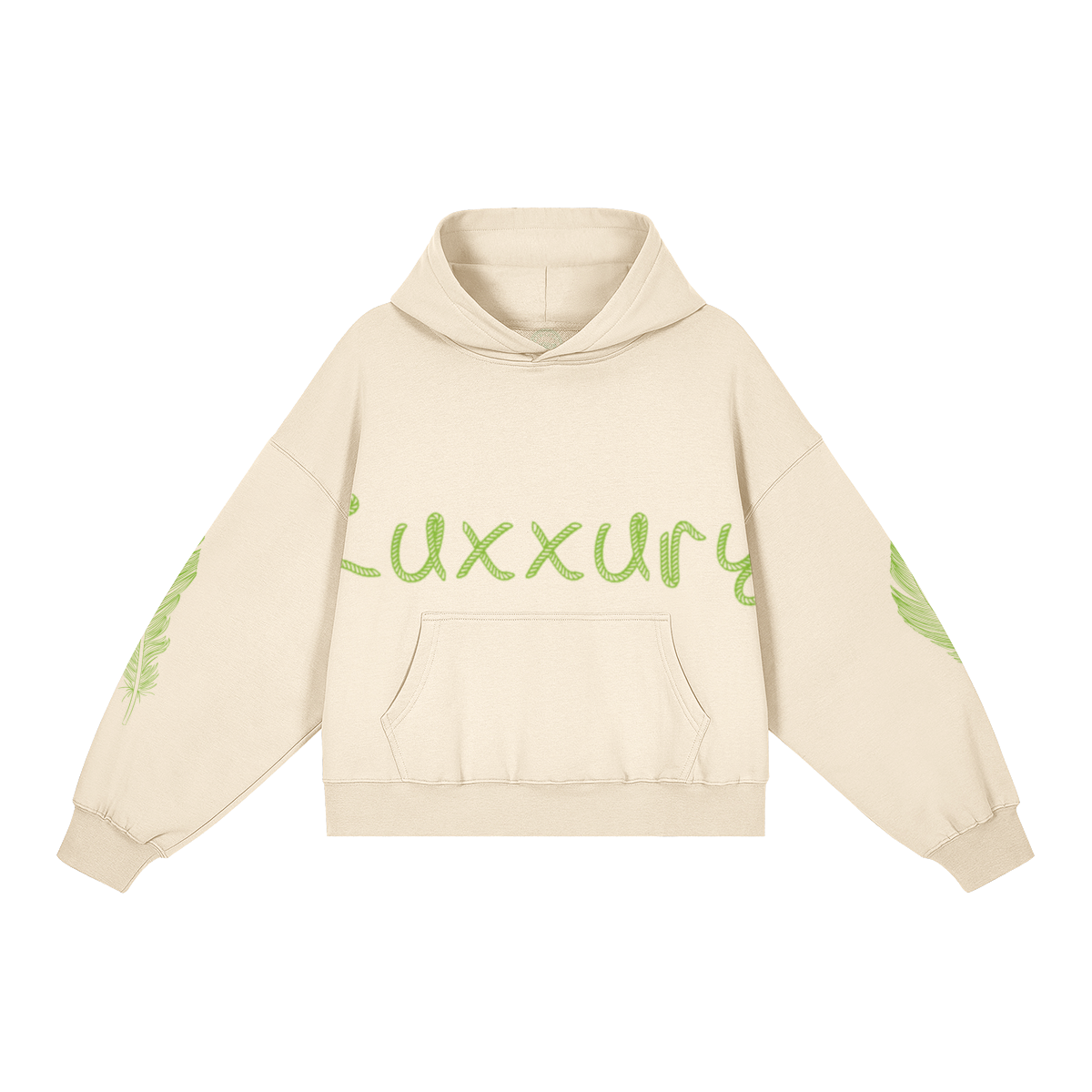 Luxx Big Rope Crop Hoodie