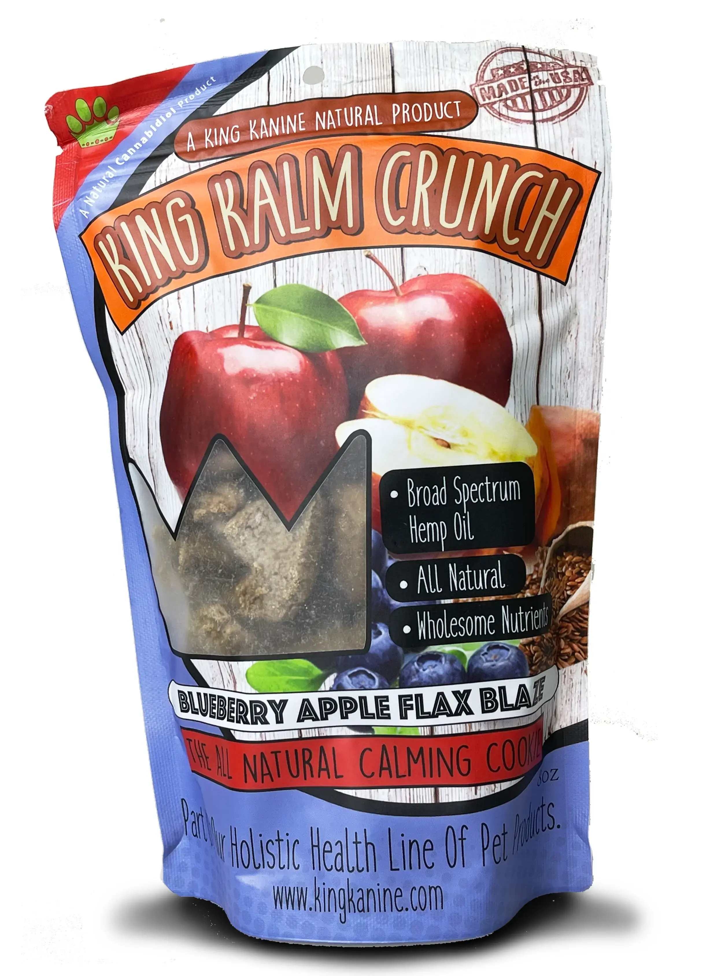 KING KALM™ Crunch - Blueberry