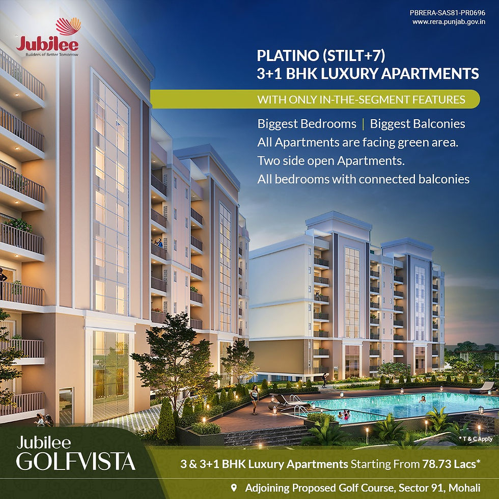 jubilee golf vista , Mohali