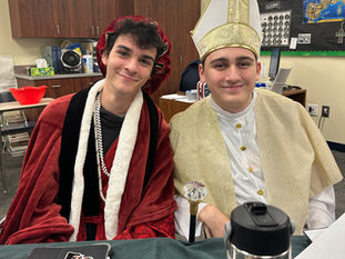 Debating over Dinner: NRCA Students Step into Historical Shoes