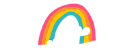 Colourful Rainbow And Sparkle Candle Shop Logo (18)