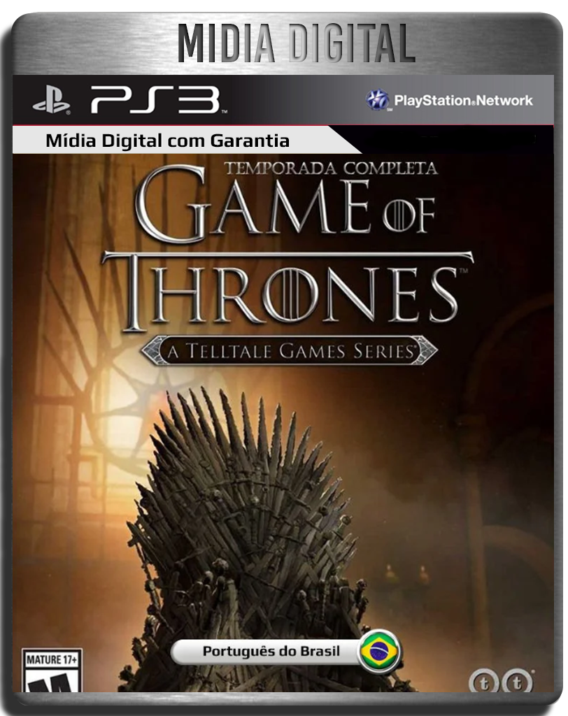 Game Of Thrones Telltale Temporada Completa PS3 Psn - Midia Digital