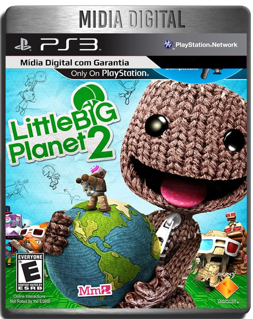 Littlebigplanet 2 PS3 Psn - Mídia Digital