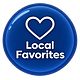 Local Favorites icon with a heart symbol
