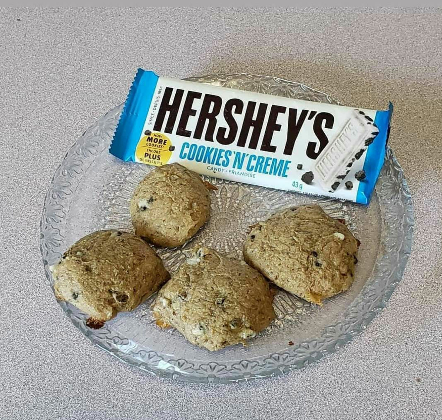 Milk and Cookies. Non Gluten Free Cookie