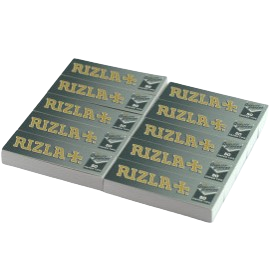 Lot de 10 carnets de 50 filtres carton Rizla