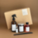 Box de regalo número 18 con set de aromaterapia y velas de soja para obsequiar