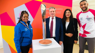 Preet Kaur Gill MP attends Buckingham Palace for the launch of the Commonwealth Queen's Baton Relay