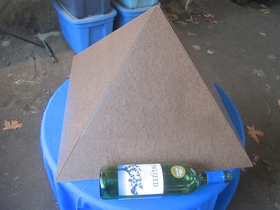 Thumbnail: Giza Fold-up Hardboard Pyramid