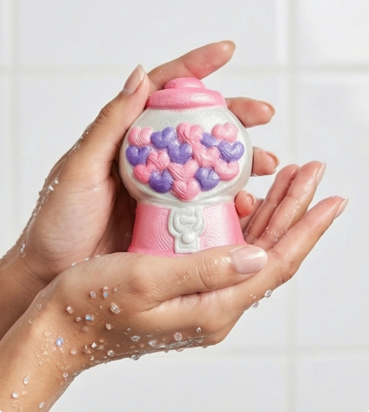 Bubblegum Inspired Bath Bomb