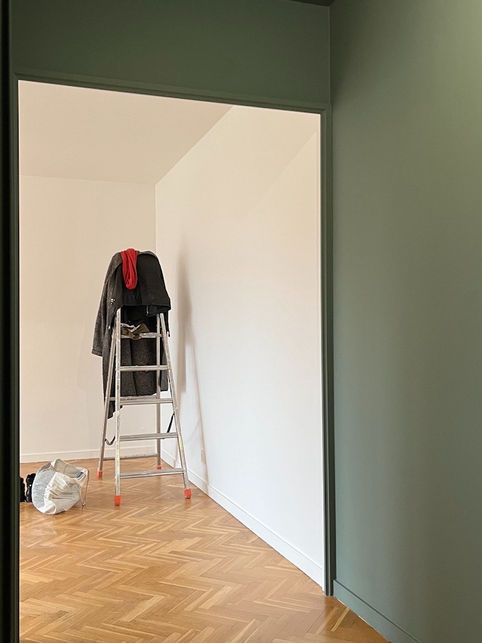 Entrée en chantier avancé, Projet Michelet, Suresnes.