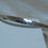 Thumbnail: Beaten Finish Asymmetrical Solid Silver Bangle
