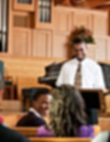 Sermon in Church