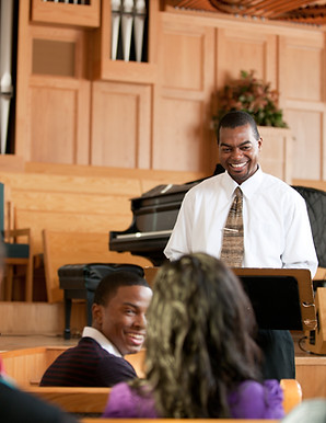 Sermon in Church