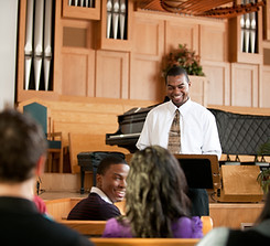Sermon in Church
