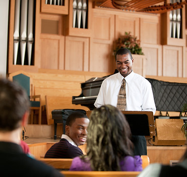 Sermon in Church