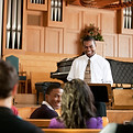 Sermon in Church