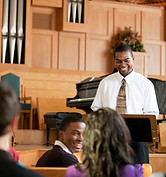 Sermon in Church