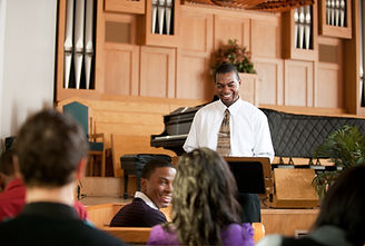Sermon in Church