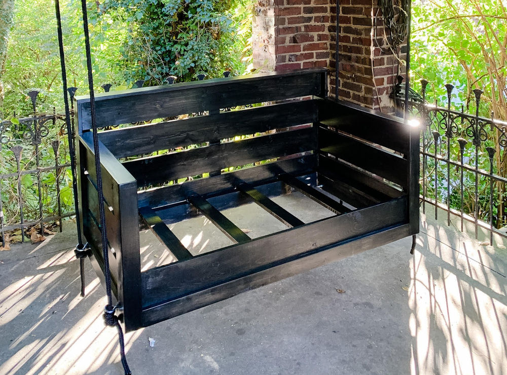 How to Build a Crib Size Porch Swing Daybed