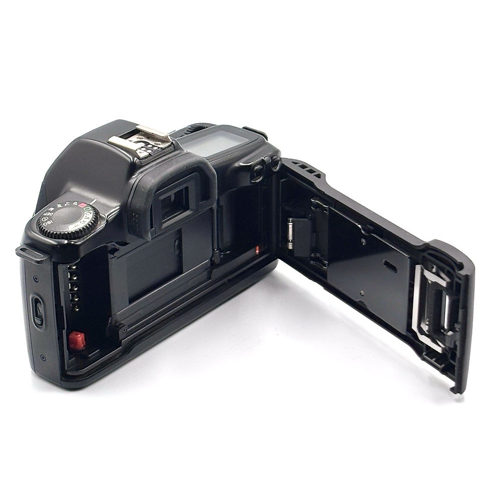 Thumbnail: Canon EOS Rebel 35mm SLR Film Camera Body Only w/Cap - For Parts or Repair Only!