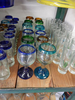 shot glasses