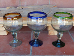 small shot glasses - snifter style