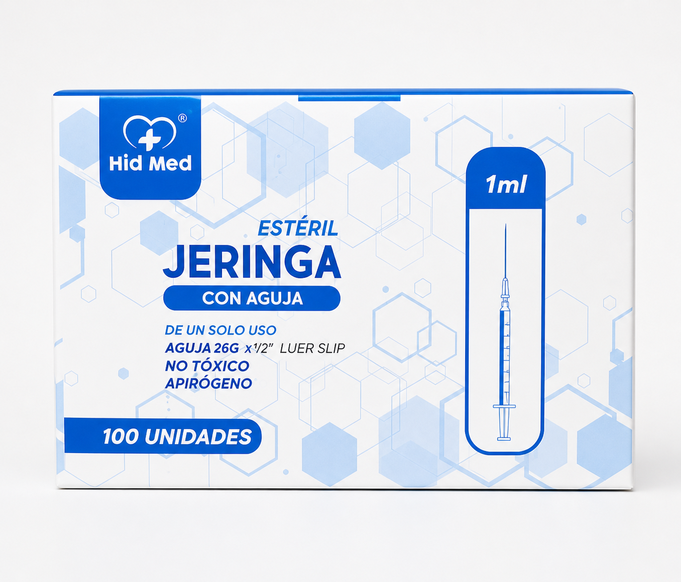 JERINGA ESTERIL 1ML C_AGUJA GENERICO
