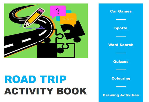 Road Trip Activity Book | We Plan You Caravan