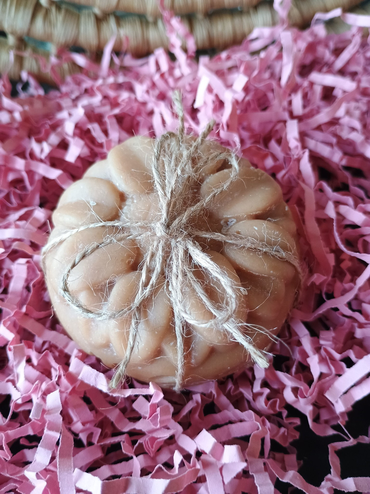 Vanilla Scented Goat Milk Soap with Loofah