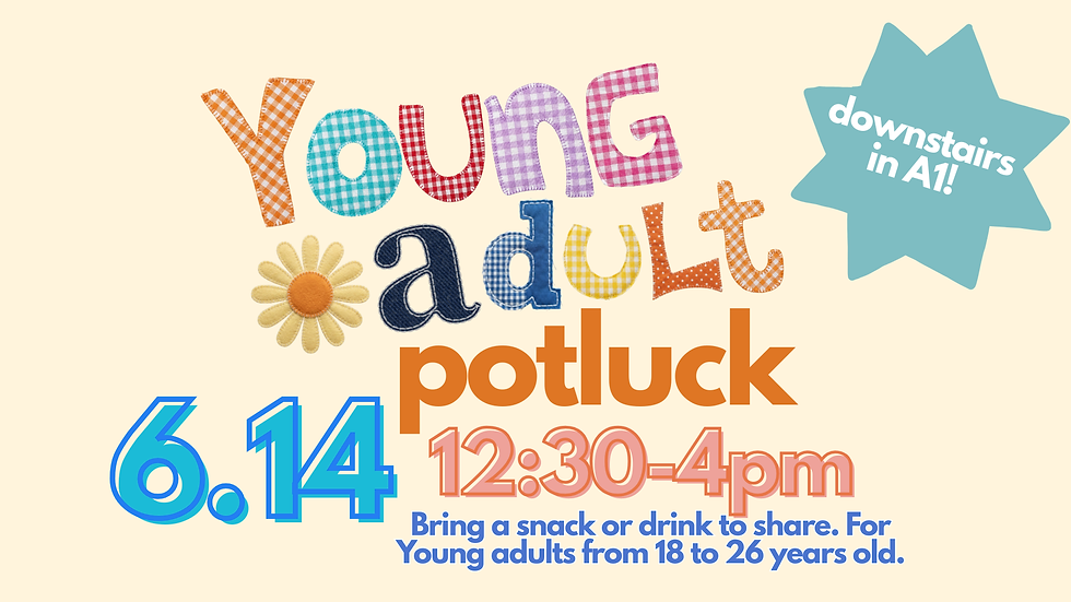 Young Adult Potluck