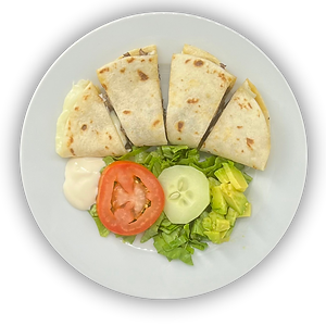 Mini Quesadilla with Salad or French Fries